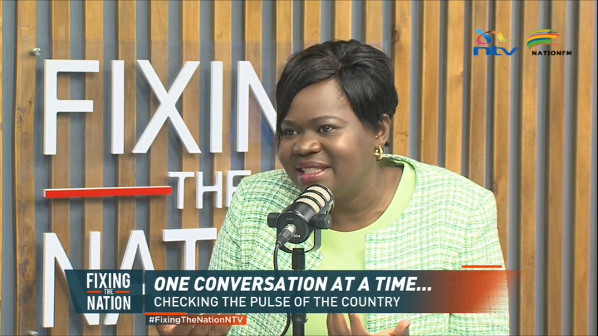 Governor Gladys Wanga: Dialogue is a better option than anger and anarchy. Baba wants nothing more from it. #FixingTheNationNTV JM Media Eric Latiff Nomadic Panda 🐼 Nation FM