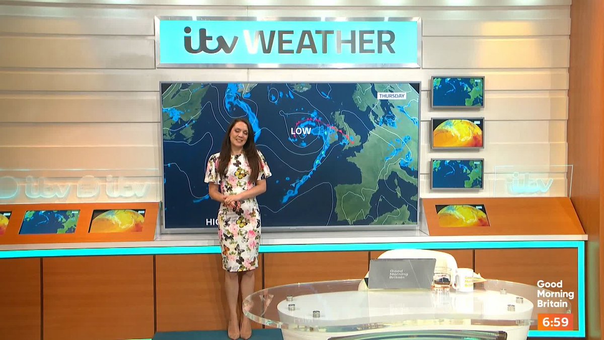 There will be outbeaks of rain in the north and west, with thundery showers for some. Laura Tobin. has the forecast and the outlook for the week ahead.