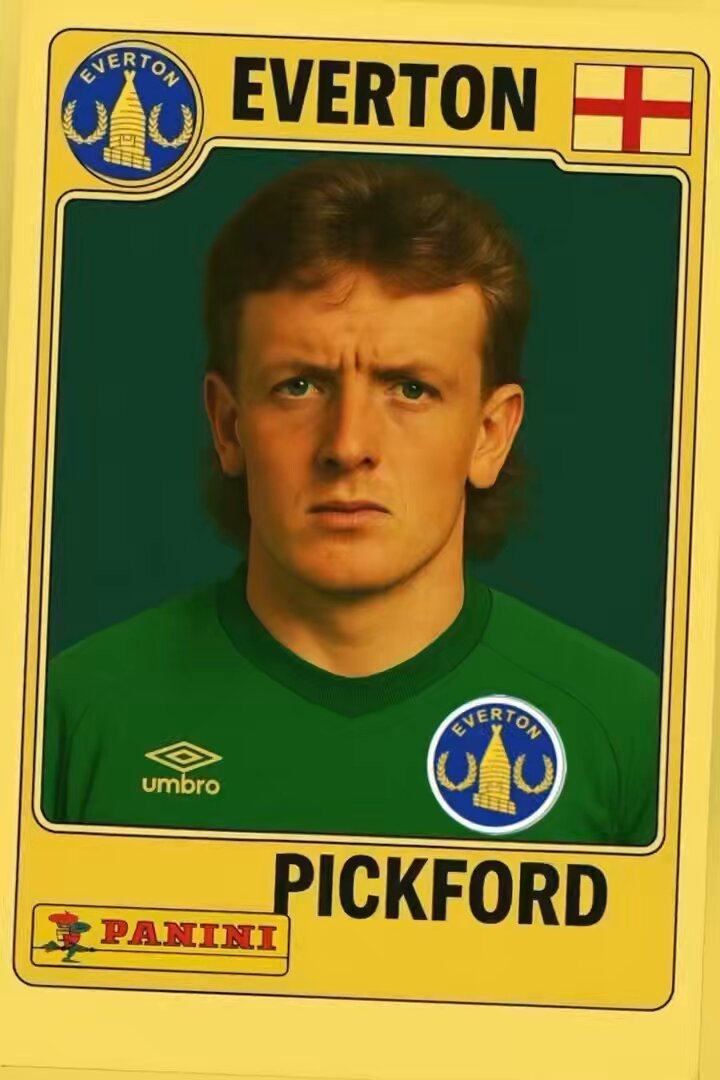 Everton Vintage Panini