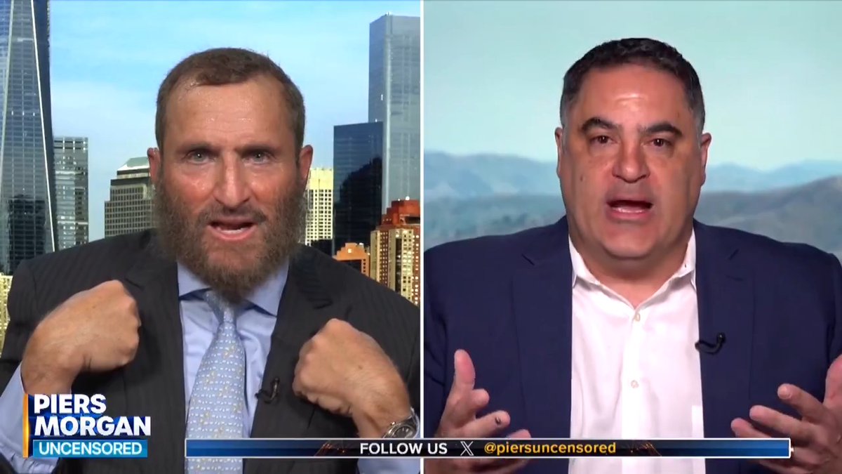 Every time Rabbi Shmuley appears on Piers Morgan's show, he gets cooked.
