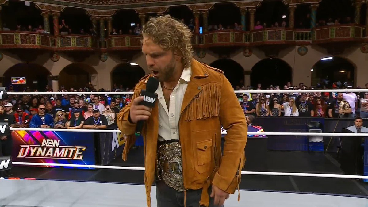 Big fan of any promotion having a super over babyface world champ. There was a period when it was a real struggle. Now we’ve got it all over. I think everything AEW and Hangman did on Dynamite was spot on. Gave you permission to love this guy. 🥹
