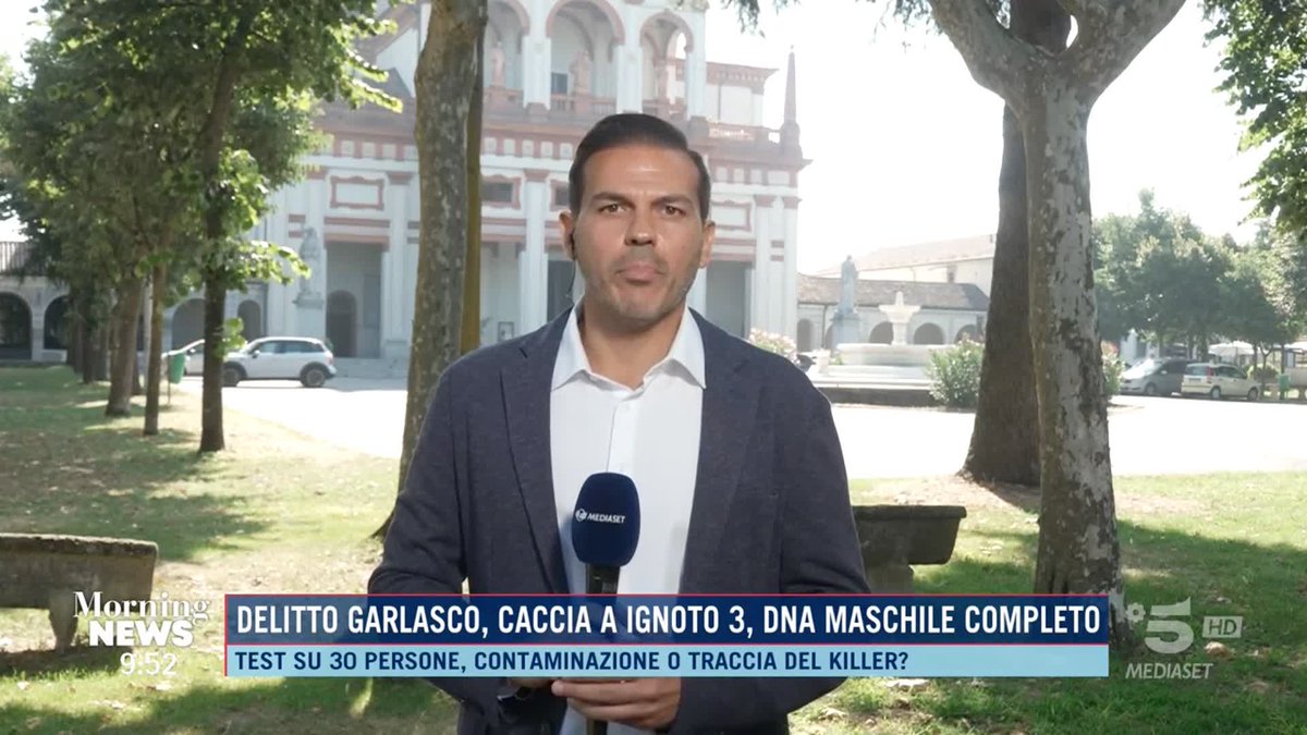 Caso #Garlasco, รจ caccia al DNA di #ignoto3: oggi verranno ascoltati due ex compagni di scuola di #Sempio #MorningNews in diretta su #Canale5 e in streaming su Mediaset Infinity