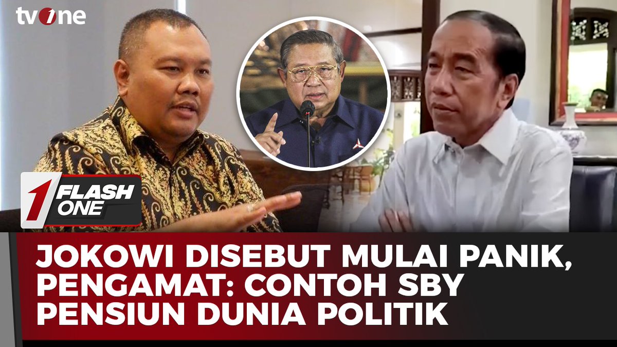 Jokowi Disebut Mulai Panik, Pengamat: Contoh SBY Pensiun Dunia Politik