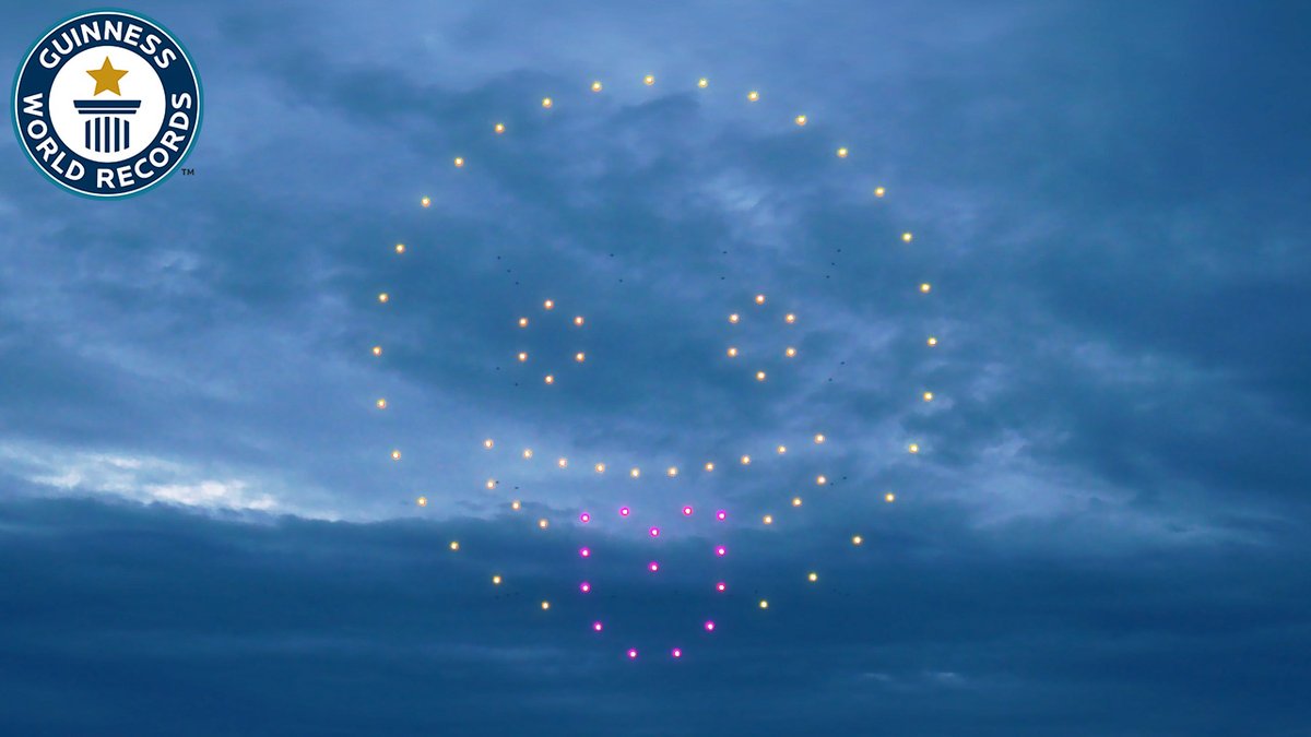 On #WorldEmojiDay, watch emojis formed by drones create an amazing display in the sky 📅