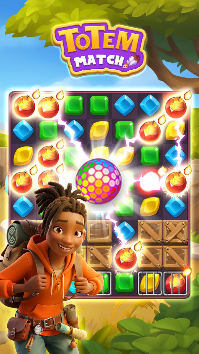 💥💥The wait is over. A world needs healing. In #TotemMatchSaga, uncover a family mystery, explore a mysterious mansion, and solve thousands of puzzles. Answer the call and become one of the first adventurers! Download on Android (iOS soon): #Imota