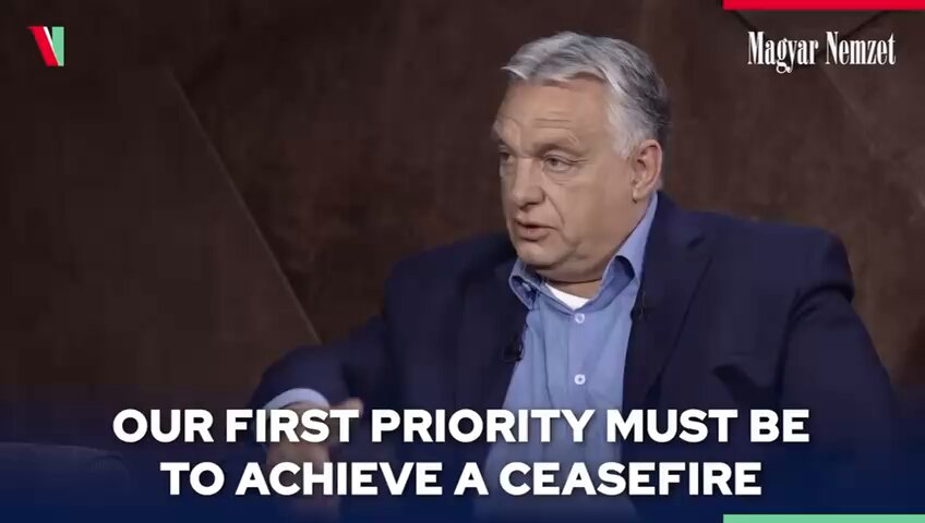 🇭🇺🇺🇦 ORBÁN: “WE DON’T EVEN KNOW WHAT OR WHERE UKRAINE IS” “First, we urgently need a ceasefire and peace Then we must define Ukraine, its borders, its population. As of right now, we do not even know what or where Ukraine is. Finally, once peace and clarity have been restored, we can make lasting agreements with Russia and lay the foundations for a strategic partnership with Ukraine, one that protects our sovereignty, while securing Europe’s future. This is what we must achieve.” Source: Orbán Viktor