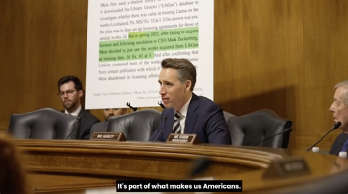What is AI doing with your personal information? Stealing it. Selling it. Getting rich off it. It’s time to start protecting the American people
