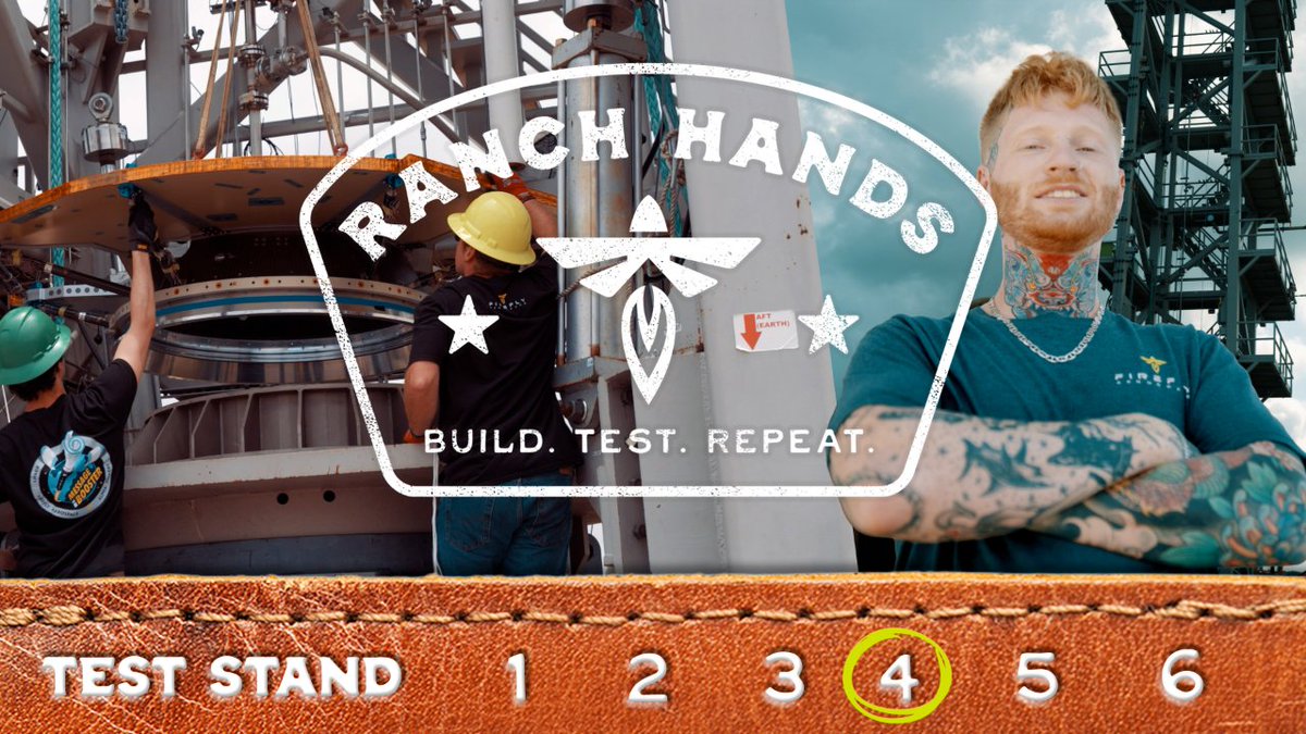 Test Stand 4 is our Swiss Army Knife for structures testing. Our team can test Alpha, Eclipse, Blue Ghost, and Elytra structures depending on what's needed. Hear from the crew who preps the stand in our latest Ranch Hands episode.