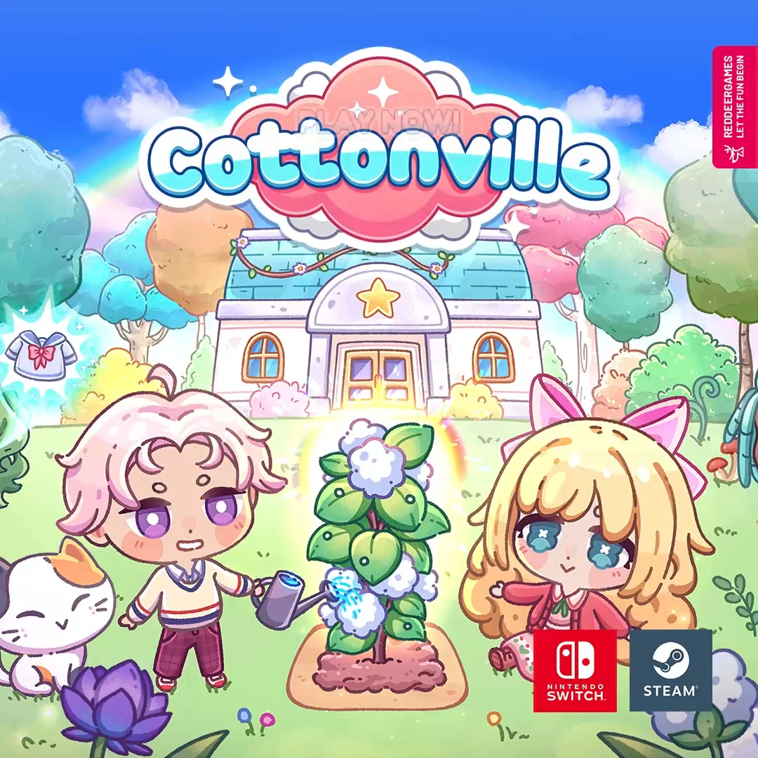 The cutest game of the year IS HERE! 😍 Farm 🌱, sew 🧵, run the atelier 💸 and live your fashion dream 👗✨ Play Cottonville right now: 💖