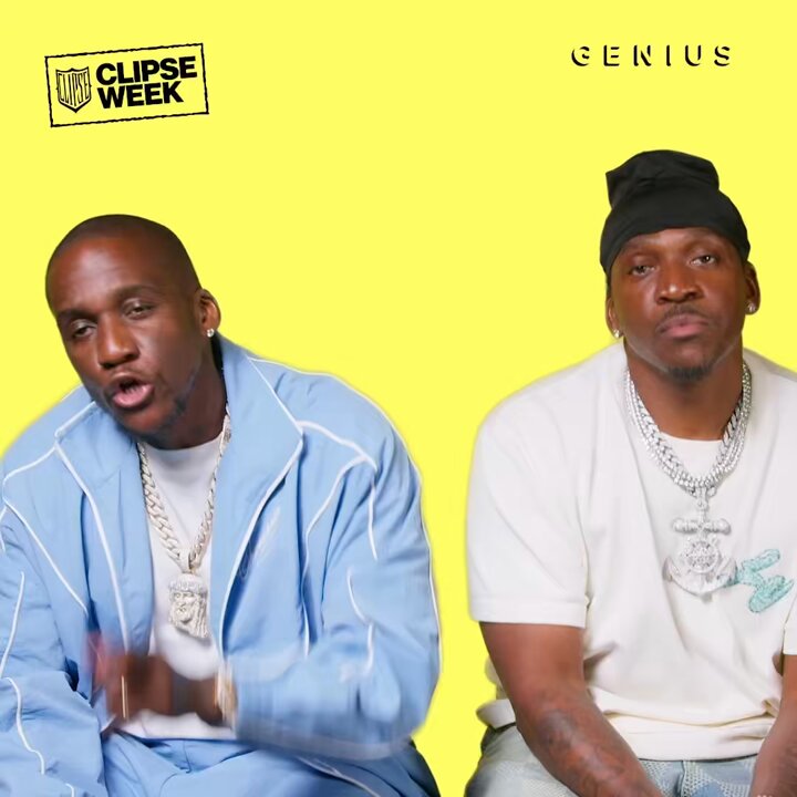 “I wish I had that bar” — Pusha The rap sibling rivalry 😂😂😂😂