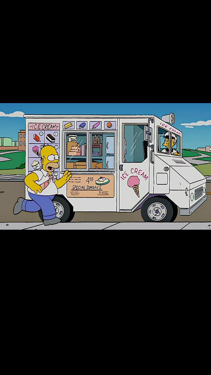 From Springfield to your freezer — Happy National Ice Cream Day! Celebrate with a scoop (or five). 😋🍦 Stream #TheSimpsons on Hulu and Disney+! | S18E07