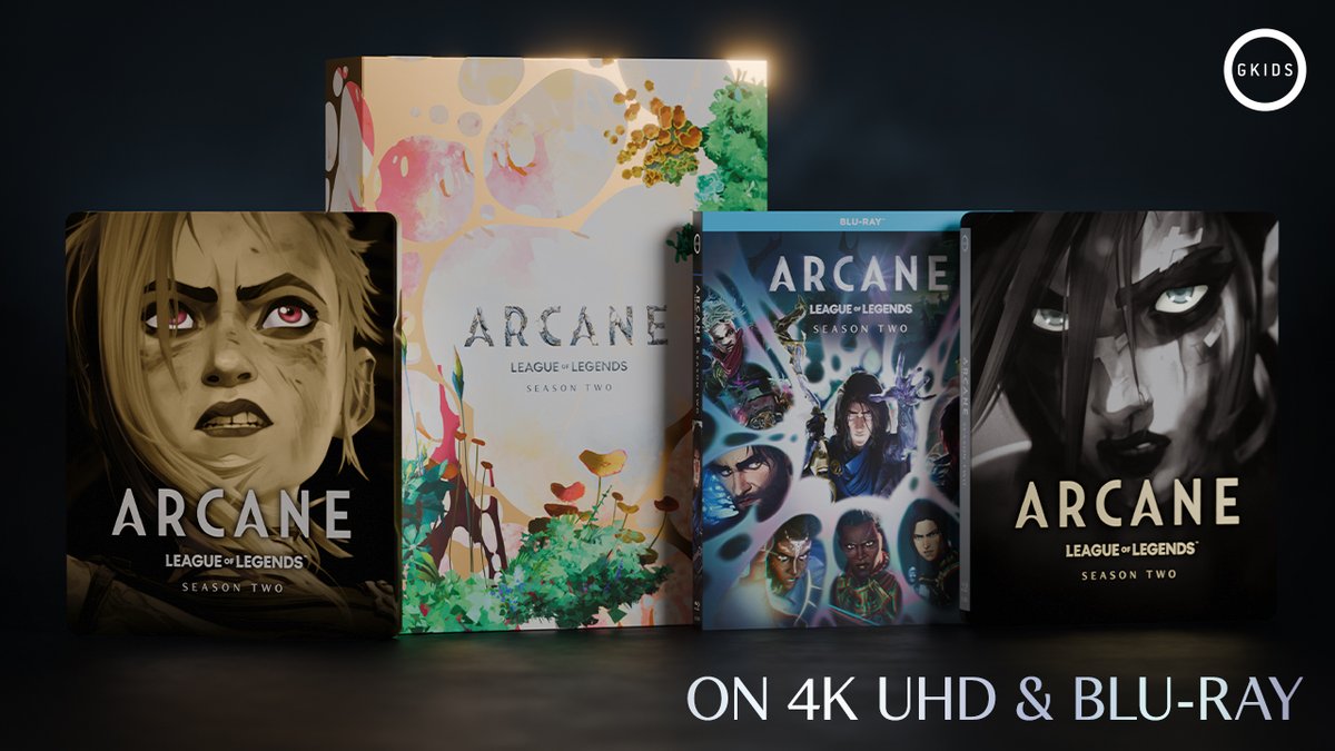 Get psyched— Arcane Season 2 is now available to pre-order on 4K UHD &amp; Blu-ray in four stunning editions! 💥 Pre-order now: