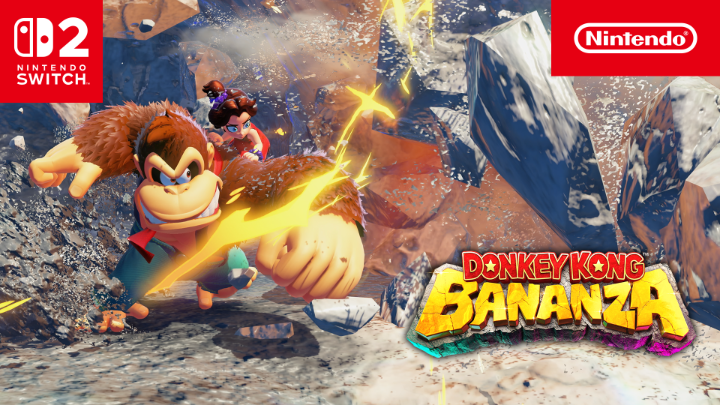 Smash your way through #DonkeyKongBananza, available TODAY! Start playing now: