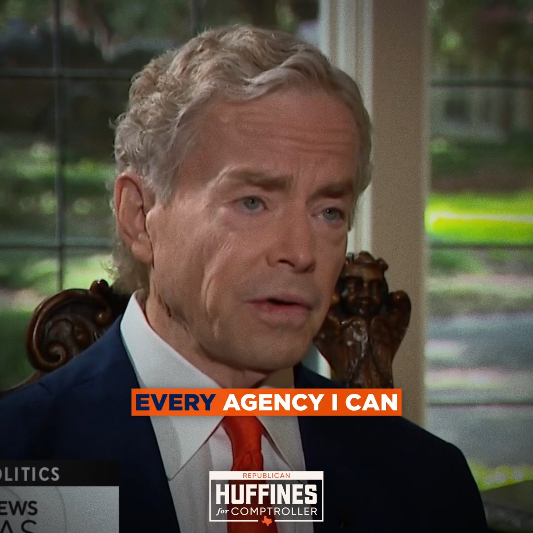 I’m going to DOGE all of government in Texas. Audit it. Root out fraud, waste, and abuse. Deliver transparency. And fight to return those savings to you, through property tax relief.