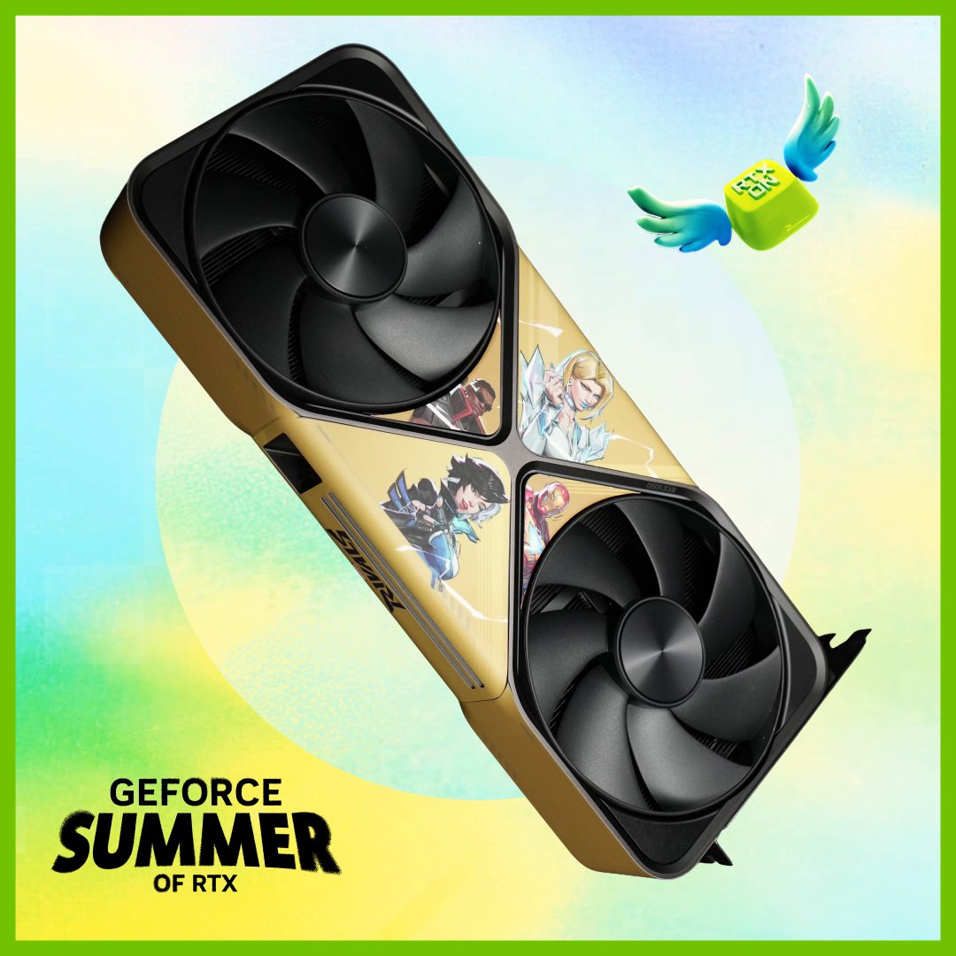 #GeForceSummer Nights GPU Reveal: GeForce RTX 5090 x Marvel Rivals 💥🟢 Want it? 🟢 Comment #GeForceSummer to ENTER to WIN