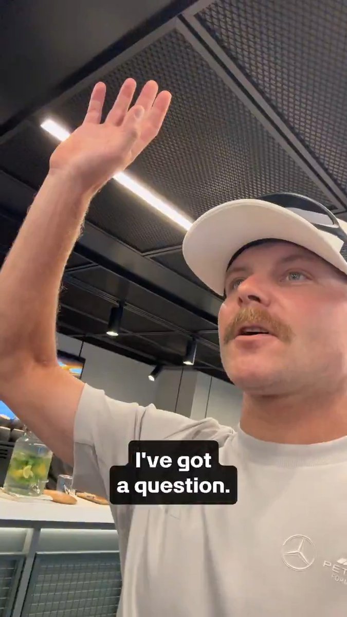 Valtteri Bottas OUTTA NOWHERE 🖐️