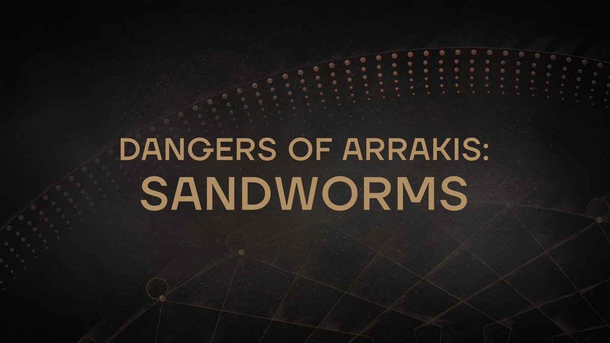 Arrakis is home to many threats, but beneath the surface lies the planet's most dangerous inhabitants. Tread carefully on the sands and respect Shai-Hulud. #DuneAwakening