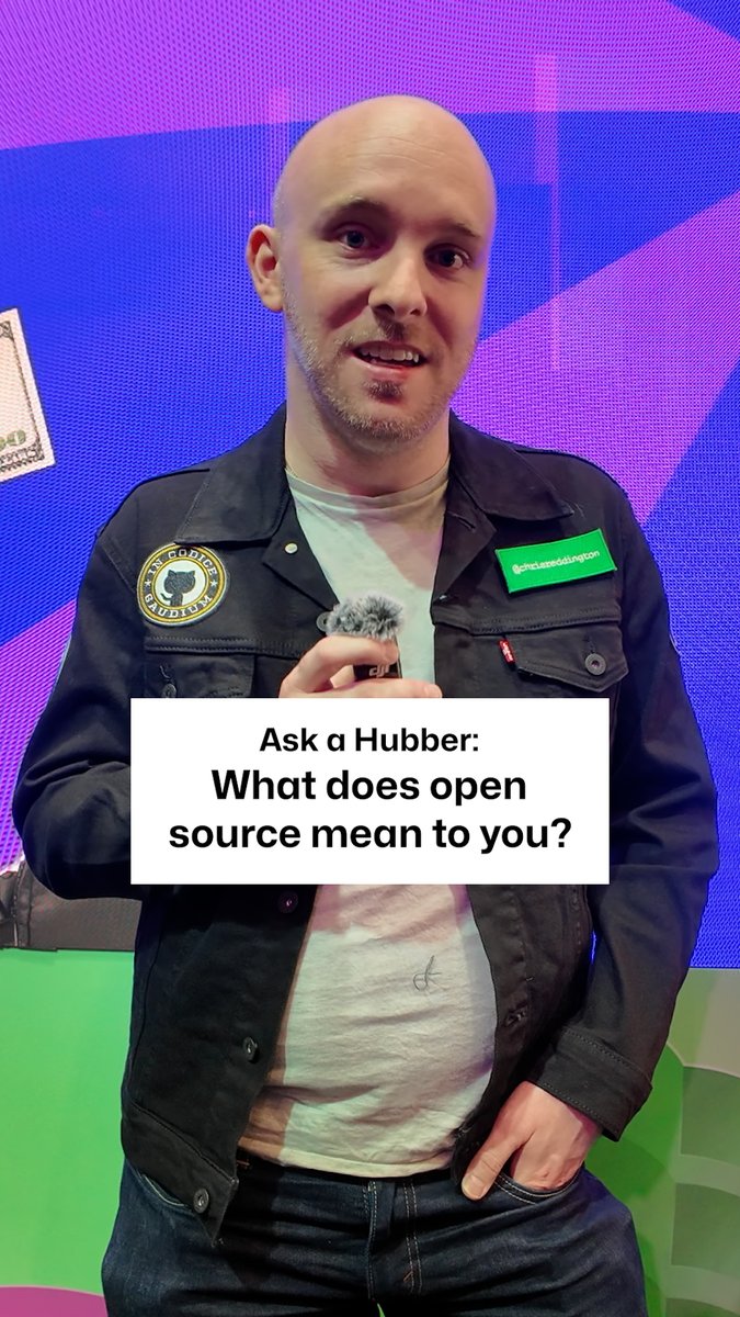 The meaning of open source? It's more than code, it's community. ❤️