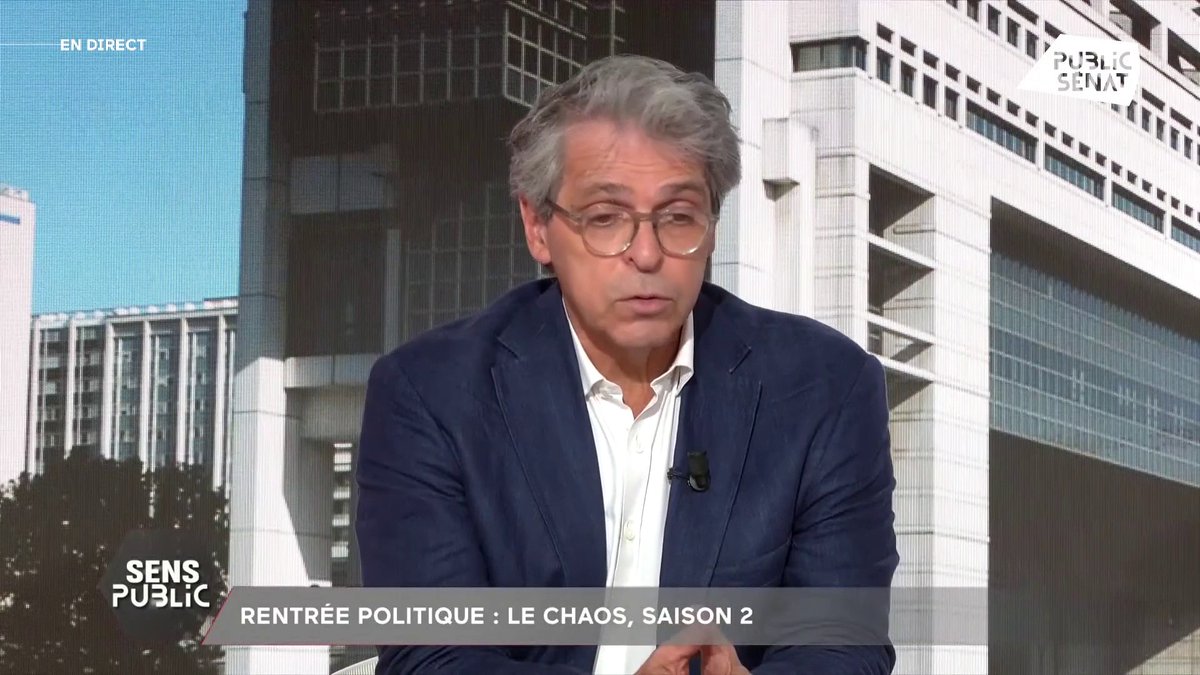 Rentrée politique : « Si, à la rentrée, il y a une censure ou une dissolution, le quinquennat est terminé », estime l’éditorialiste Michaël Darmon. #SensPublic