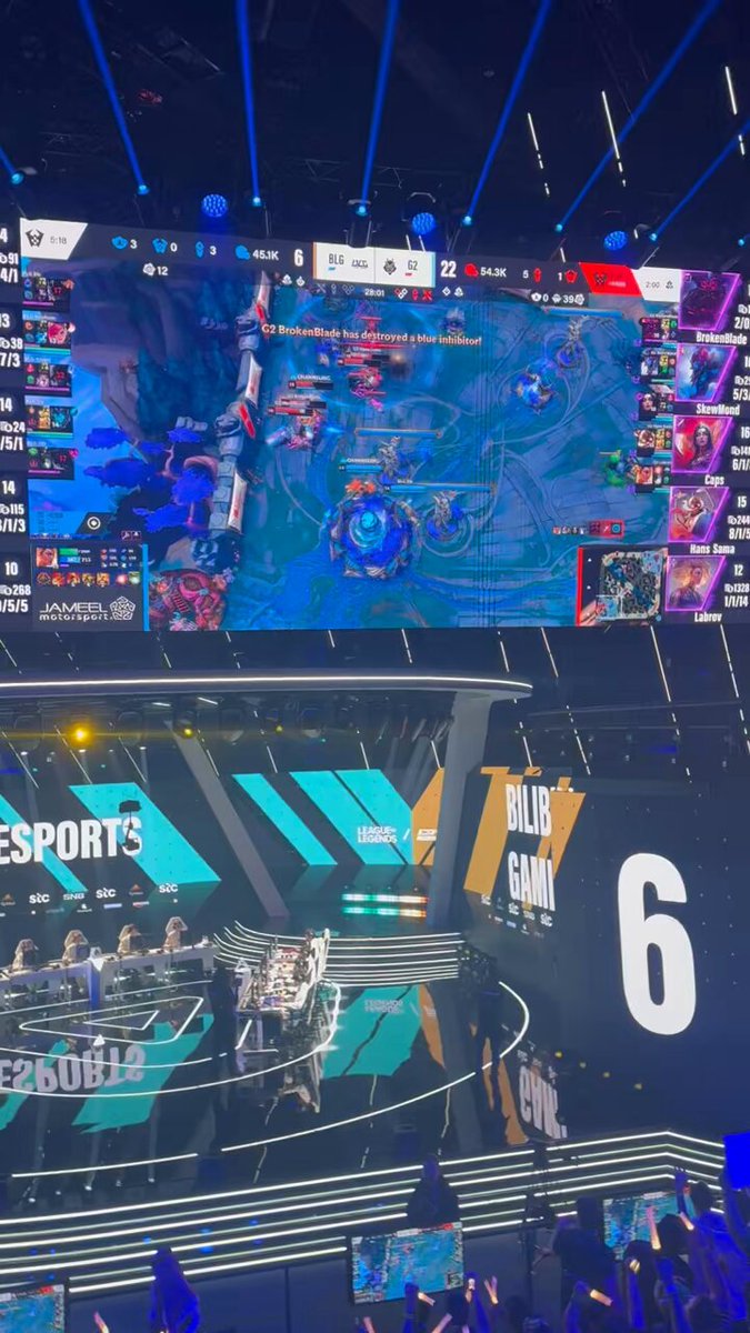 The moment revenge was secured. Congratulations G2 League of Legends #EsportsWorldCup