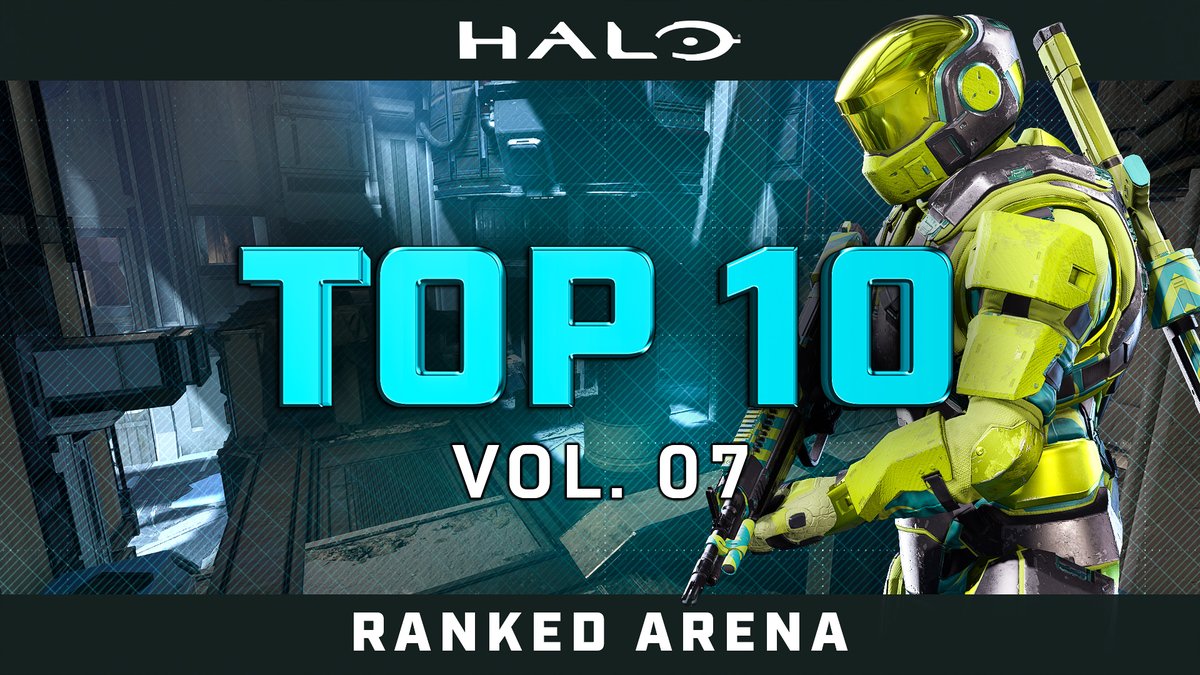 The latest Halo Infinite Top 10 Ranked Plays are SET! Congrats to your winners 🏅 1⃣ donda da doat 2⃣ boart :) 3⃣ Krusher 4⃣ RONIN 5⃣ Phlash FX