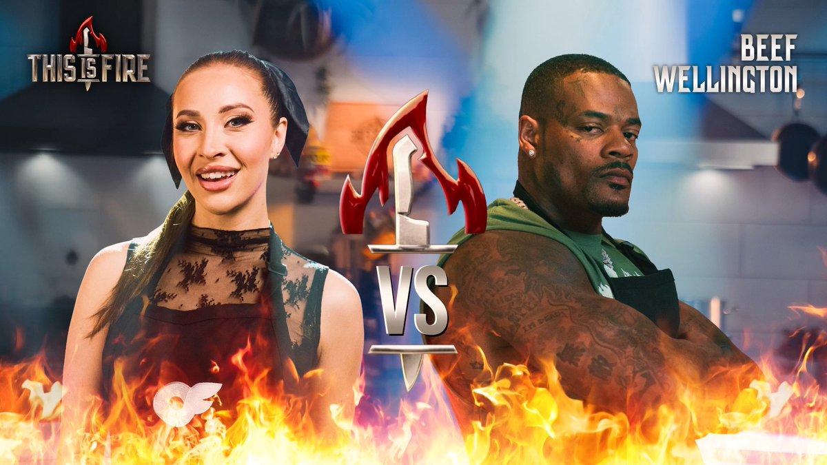 It's the final chow down! 🤘🔥 @kittybaby_cam vs. @IAmJasonLuv... whose dish tastes like a $20K winner? 📺 Stream #ThisIsFire FREE: