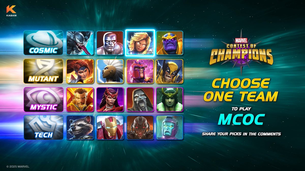 You got the power! Which team and champion would you choose and why? 🤔 Let us know in your comments below. 👇