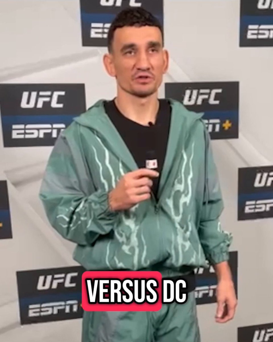 Max Holloway’s dream UFC event: “Me versus Topuria 2, co-main. After that I go back, walk out again and fight Daniel Cormier’s fat ass.” 😭😭 🎥 ESPN MMA #UFC318