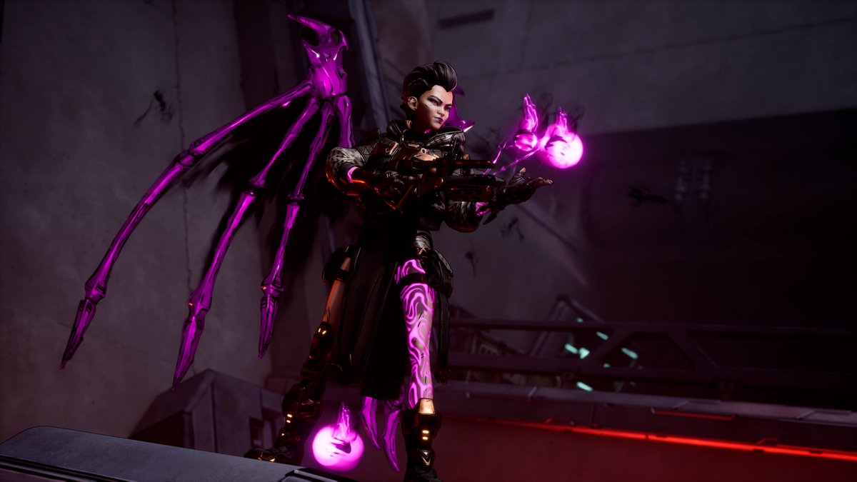 Each of Vex's looks is a middle finger to the Timekeeper. 😤 Check out some of the glam punk outfits you can rock while you rage across Kairos. 💜
