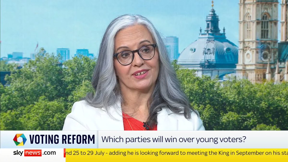 'Votes at 16 has consistently shown majority opposition' Salma Shah, Caroline Flint and Robert Ford react to the news that sixteen and 17-year-olds will be able to vote in the next general election Sophy Ridge 📺 Sky 501, Virgin 602