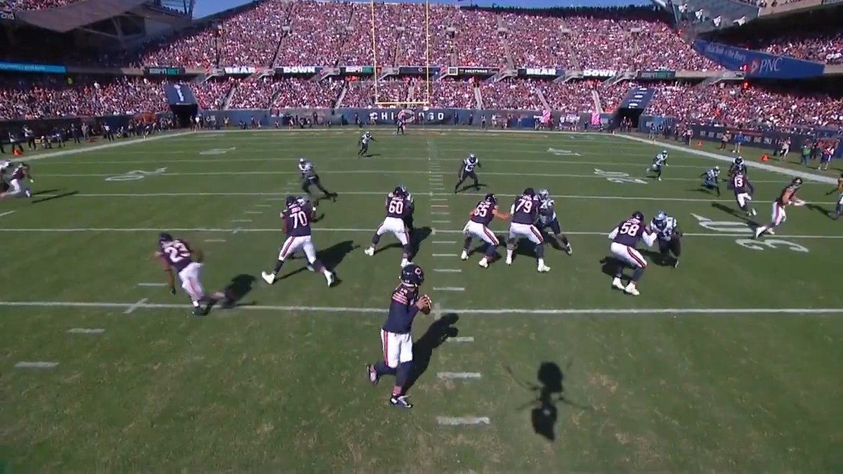 These Caleb Williams TD passes are even more impressive from this angle 🎯 Caleb Williams | Chicago Bears