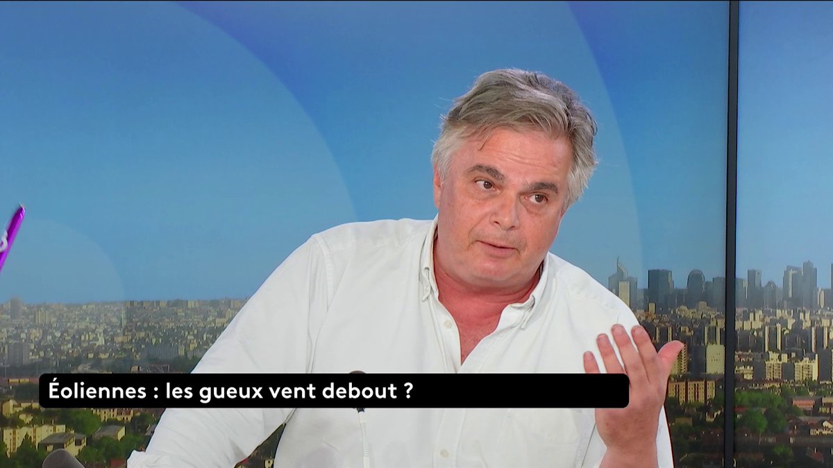 🗣️ Arrêter ou continuer les énergies renouvelable ? "On arrête, on en a tellement, c'est hallucinant !", répond Alexandre Jardin, auteur des "#Gueux". #AutrementDit