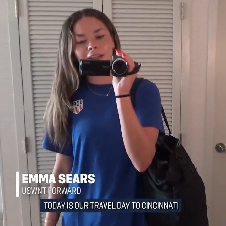 "Hey Vlog, this is Emma Sears!" Follow along with the Ohio native as she gives us her POV from our trip to Cincinnati in her edition of Player Vlogs, presented by Marriott Bonvoy 🎥