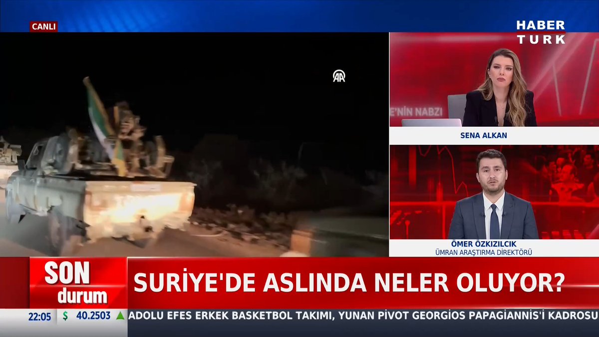 📌İsrail'in amacı Suriye'yi parçalamak mı? ÜMRAN Araştırma Direktörü Ömer Özkizilcik #TürkiyeninNabzı'nda değerlendirdi.