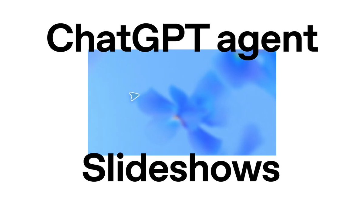 Slideshows, no stress. ChatGPT agent is your one-stop shop for fully editable presentations.