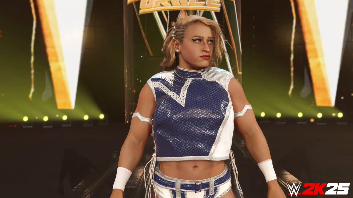 Muscle. Power. Presence. 💪 Jordynne Grace is ready to shake the roster in #WWE2K25. Fearless Pack lands soon.