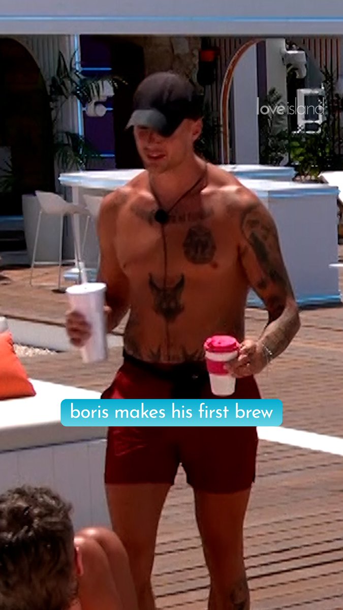 If Boris was a drink he’d be a sweet tea 🥹 #LoveIsland