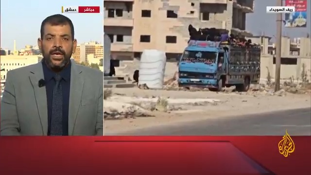 بعد كشف مصادر محلية للجزيرة عن نزوح المئات من عشائر البدو عقب ارتكاب مجازر بحقهم وحرق منازلهم في #السويداء من قبل مجموعات مسلحة.. ما تبعات ذلك على اتفاق وقف إطلاق النار في السويداء؟ #الأخبار #الجزيرة_سوريا