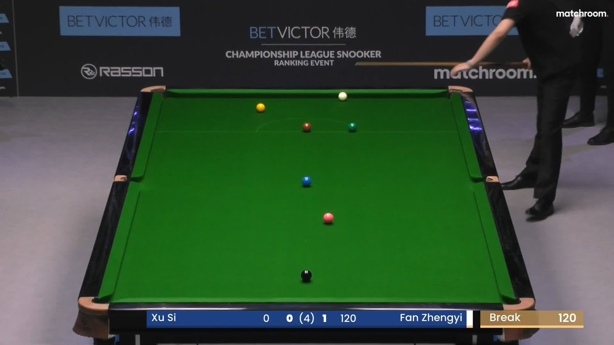 Fan Zhengyi scores a maximum! 🚨 Phenomenal stuff from the 2022 European Masters champion 🤩 BetVictor #CLSnooker