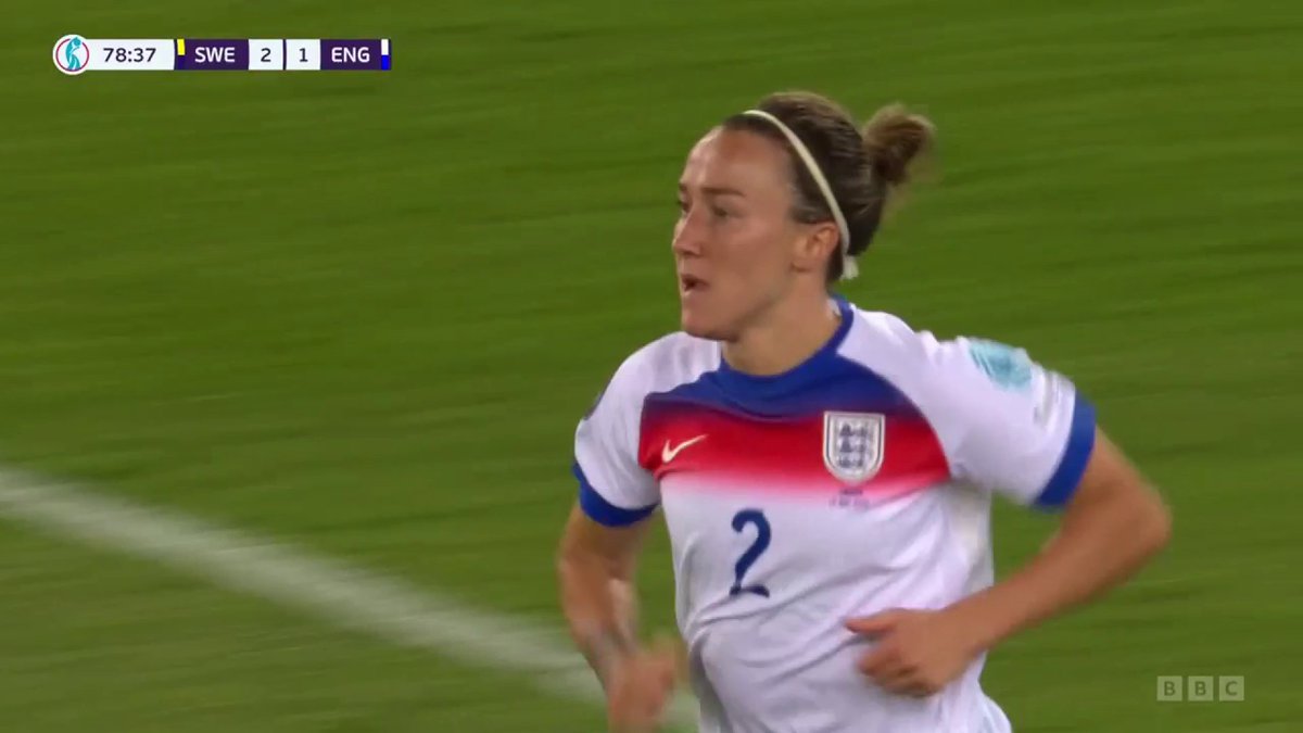 Lucy Bronze pulls one back for England! #BBCFootball #WEuro2025