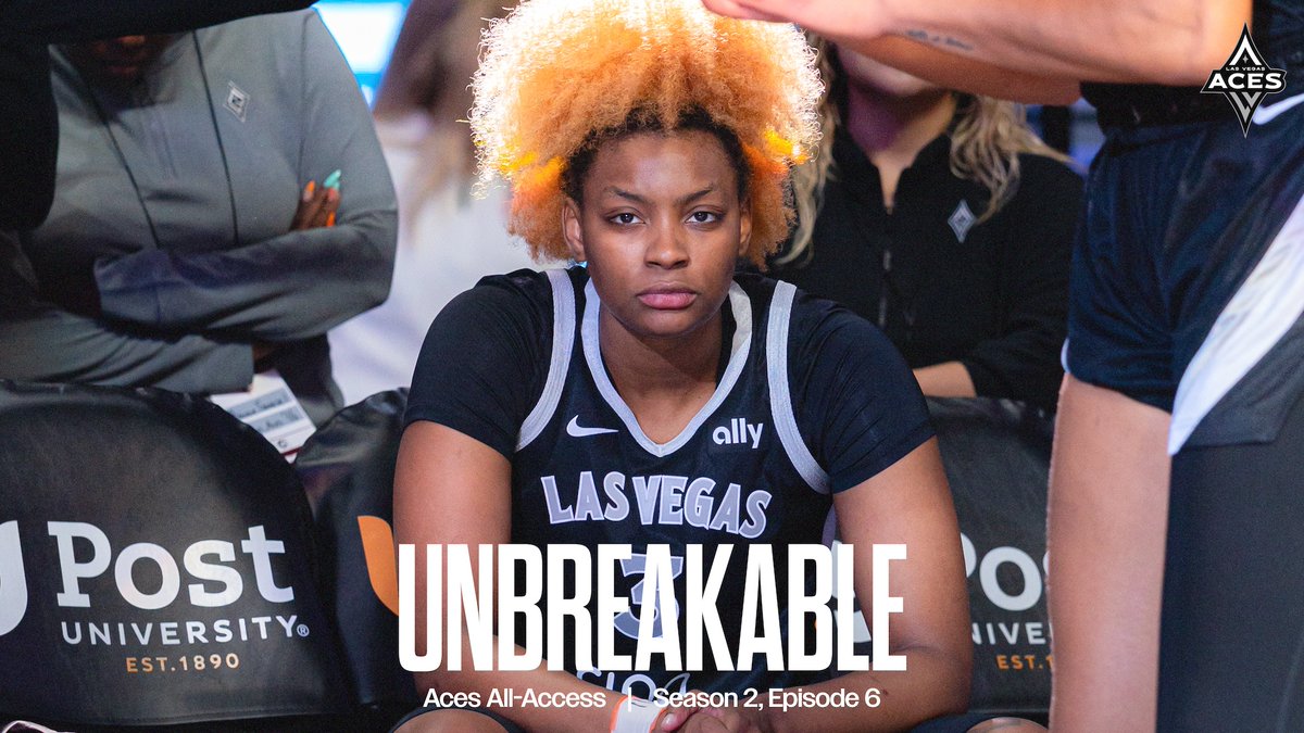 Dropping some #1 content for your Thursday. 🤗 Watch Episode 6 of "Unbreakable" on Aces YouTube now! 🖥️