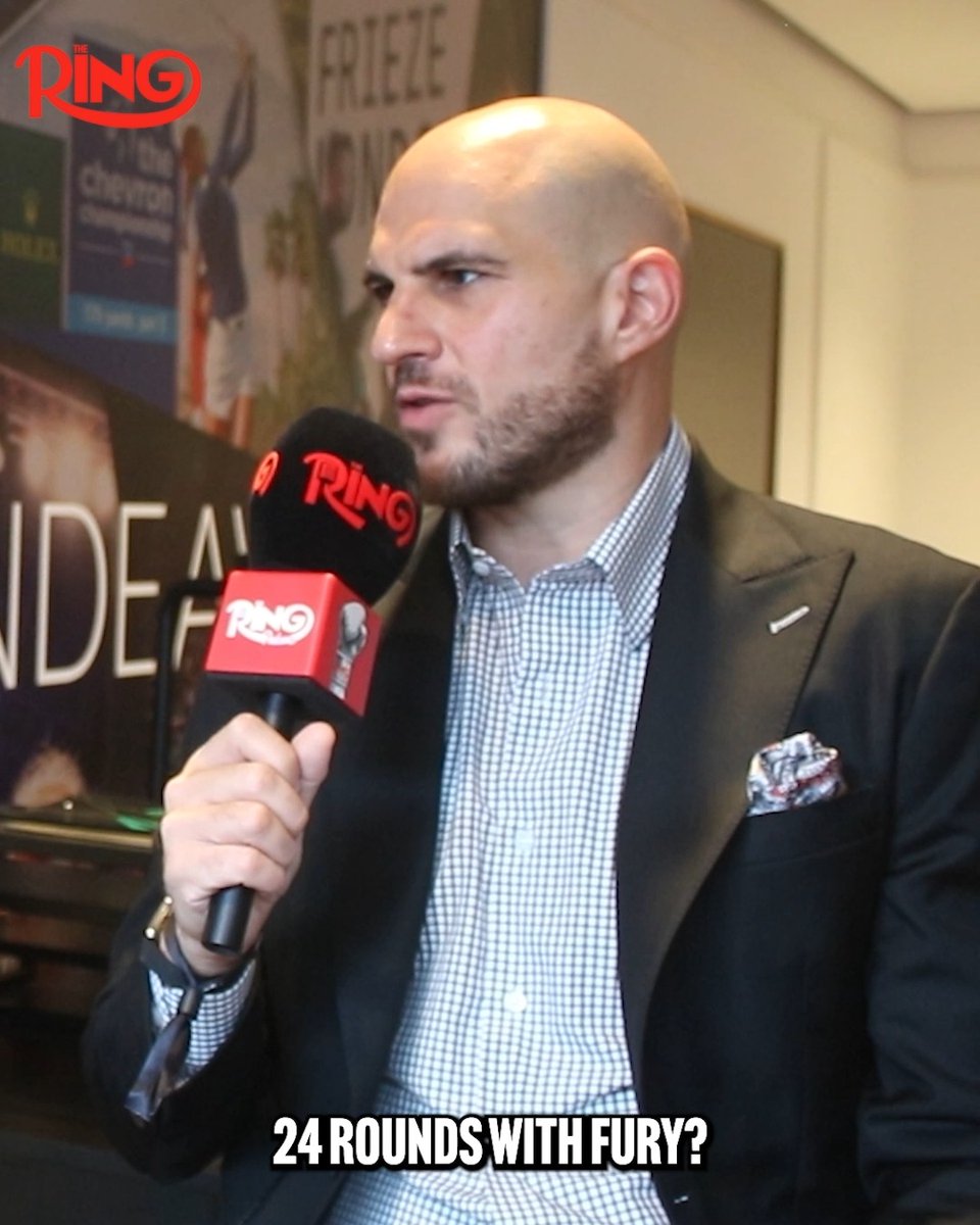 🗣️ “It’s like [going] to space and back.” Oleksandr Usyk discusses fighting Tyson Fury with The Ring’s Mike Coppinger.