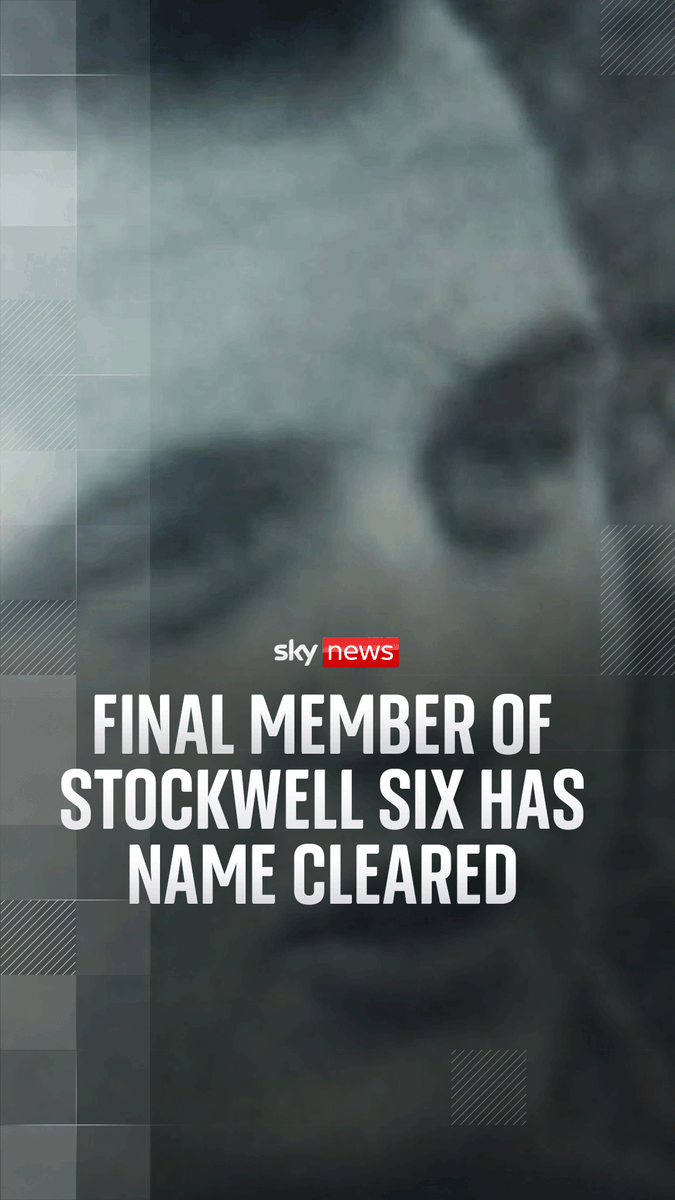 The final member of the Stockwell Six - who were falsely accused of robbing a police officer on the London Underground in 1972 - has been cleared more than 50 years after his wrongful conviction.