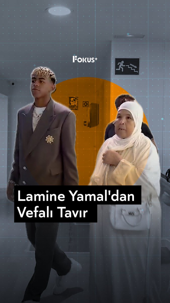 ➕ Lamine Yamal'dan Vefalı Tavır ▪️ Barcelona oyuncusu Lamine Yamal, takımla sözleşme yenilemesine büyükannesini de getirdi.