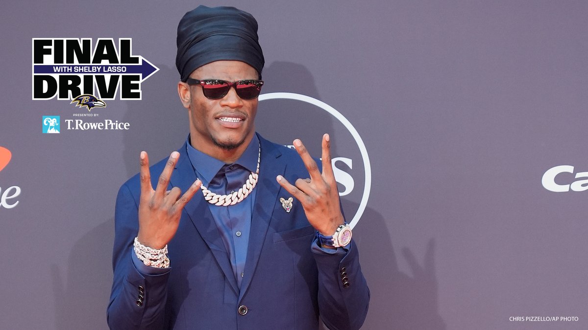 The spotlight was on QB Lamar Jackson at the ESPY awards. 😎