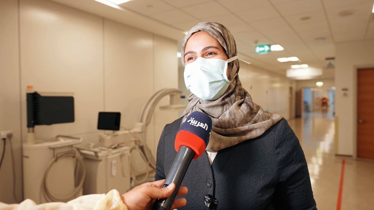🛑 "نوف الحماد" جراحة في تخصص العظام 🛑 تشارك لأول مرة في مثل هذا النوع من العمليات 🛑 مبديةً سعادتها في المشاركة في عملية فصل ⁧ #التوأم_السيامي_السعودي ⁩ "يارا ولارا". 🛑 تابع الحوار 🎙️ عبر: @ahalosaimi