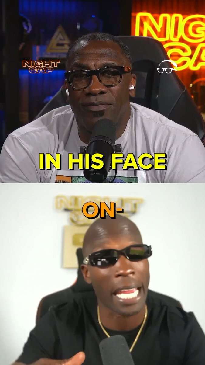 Mind you, this story came out of nowhere 🤣🤣🤣 shannon sharpe Chad Johnson SHAQ Shay Shay Media
