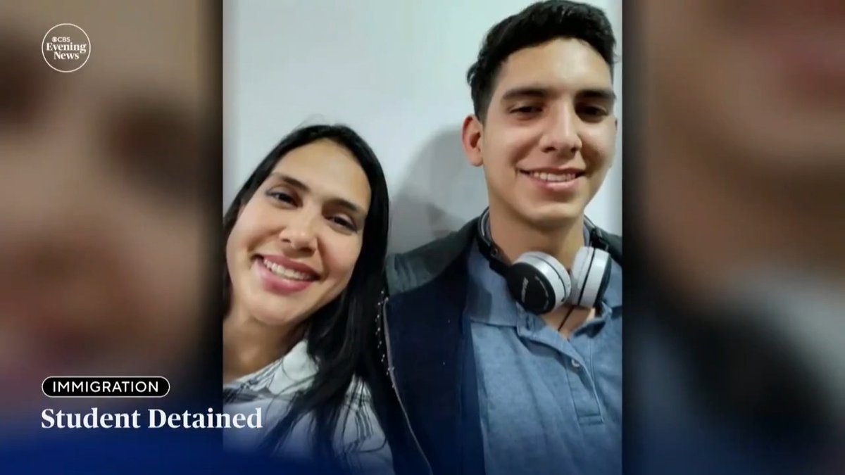 A high school senior has been held in a Pennsylvania detention center for two months after he was detained following a routine immigration hearing, according to his mother. The Venezuelan student is in the U.S. under a federal program that allows migrants to stay in the U.S. for humanitarian reasons, his mother says.