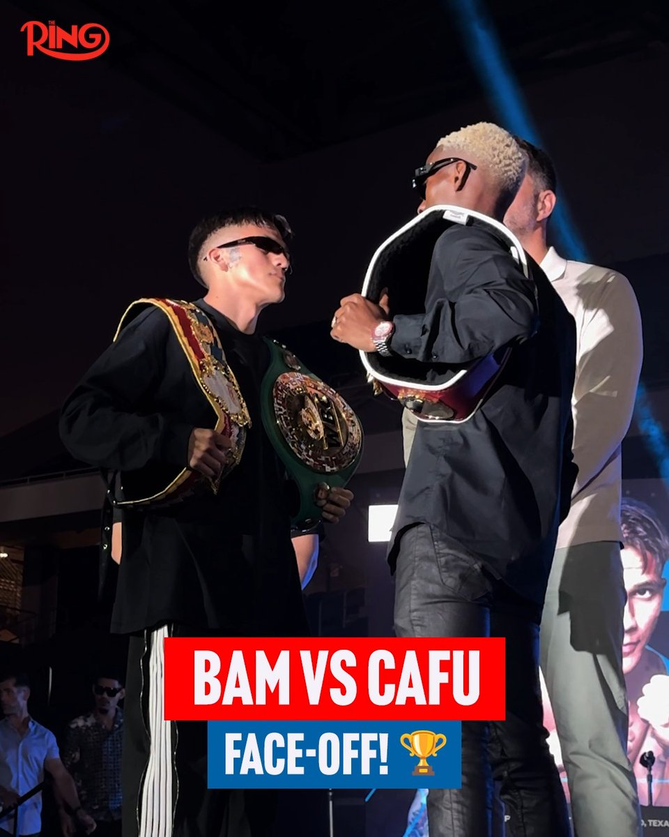 Jesse 'Bam' Rodriguez and Phumelela Cafu are just days away from their super-flyweight unification fight on DAZN 🍿