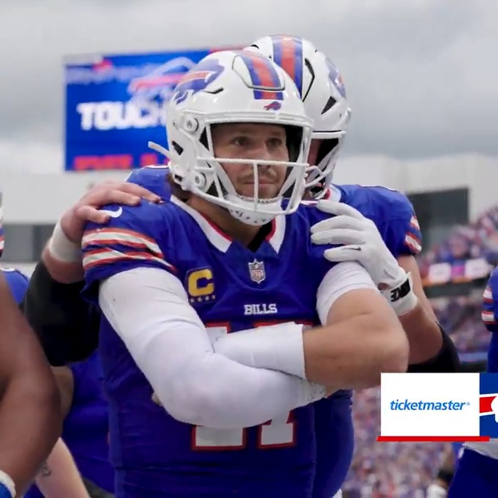 No introduction needed for the MVP. 😤 Josh Allen | Ticketmaster